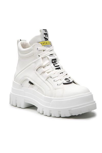 Buffalo Ghete de damă albe BUFFALO-1622046 WHT WHITE
