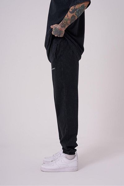 Machinist Men's Relaxed Washed Asphalt Cloudy Sweatpants