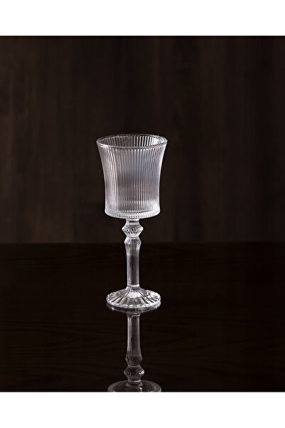 Madame Coco Paris 4'lü Kırmızı Şarap Kadehi Seti - 265 ml - Şeffaf