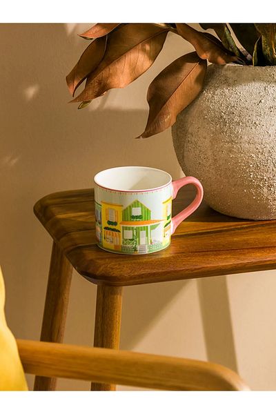LC Waikiki Lcw Home Mixed Printed Porcelain Mug 350 ml