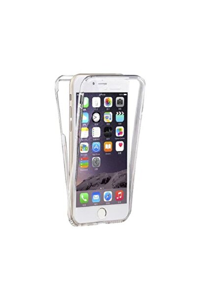 Clear Protective Case for Apple iPhone 7/8, Silicone, Front/Back Protection-3...