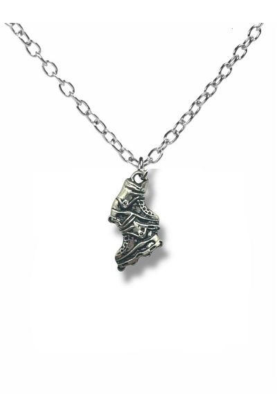 Herşey Nota Free Glide – Unisex Necklace with Figure Skating (60 cm Chain)