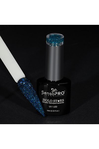 SensoPRO Milano Oja semipermanentă Holo Stars SensoPRO Milano 10ml, Spectacular Wave #21