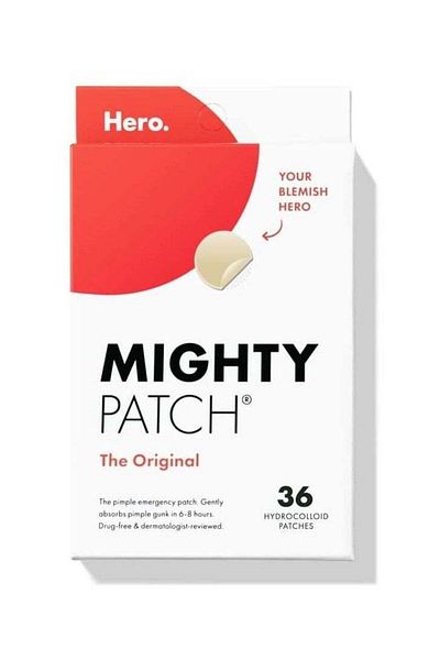 Hero مايتي باتش - علاج حب الشباب والبثور الأصلي للوجه - 36 رقعة