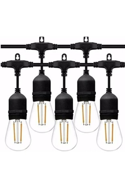 Cata CT-7069 IP65 Su Geçirmez Dış Mekan Sarmaşık Lamba 5 Metre 5 Duylu E27 Ba...