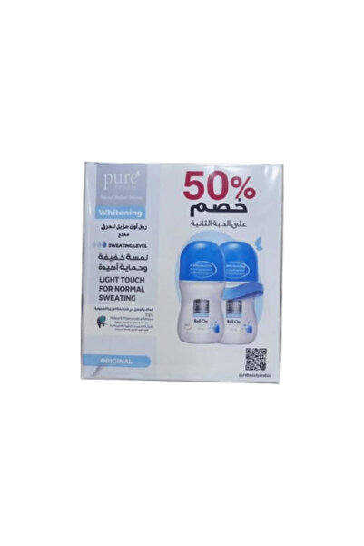 PURE BEAUTY بيور بيوتي مزيل عرق رول 60 مل المفتح المقاوم للتعرق اورجنال كت (5...