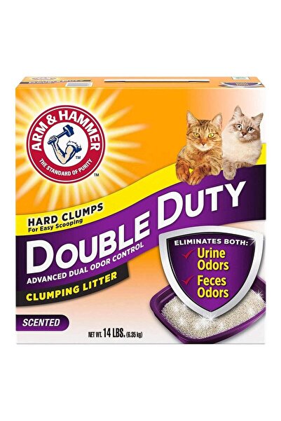 Arm&Hammer رمل قطط مزدوج الاستخدام من آرم آند هامر - 6.35 كجم