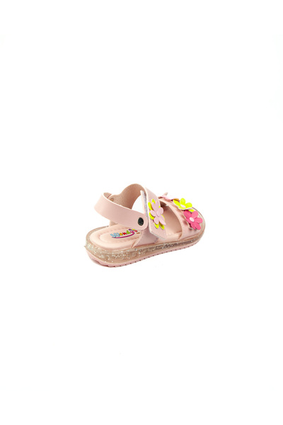 Minican Wendy 62 Pink Girl's Floral Sandals