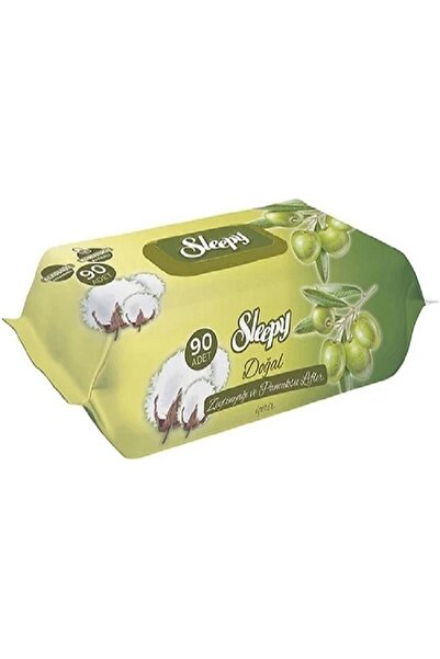 Sleepy منشفة مبللة بزيت الزيتون × 12