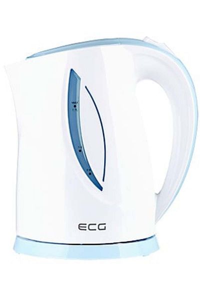 ECG Fierbător electric ECG RK 1758 albastru, 1,7 L, 2000 W, plastic de calitate fără BPA