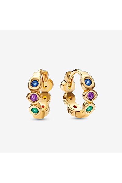 Pandora Marvel Avengers Infinity Stones Round Earrings