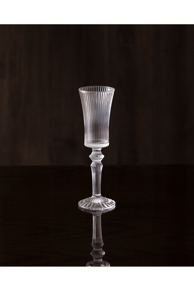 Madame Coco Paris 4'lü Şampanya Kadehi Seti - 210 ml - Şeffaf