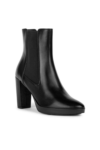 Geox Ghete damă negre GEOX-D WALK PLEASURE 85 D35TFC 00043 C9999