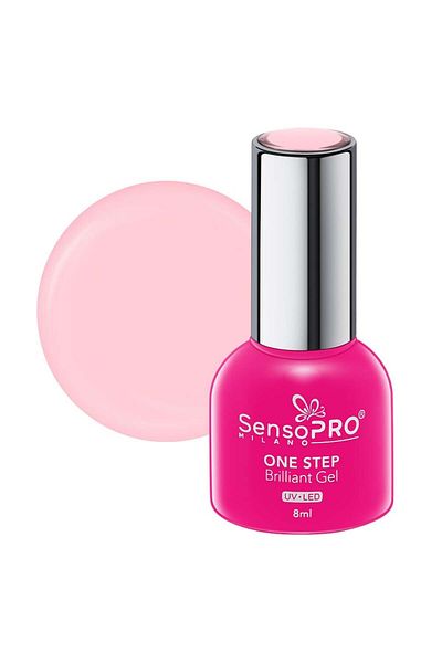 SensoPRO Milano Oja semipermanentă Brilliant într-un singur pas, 8 ml, Rose Empire #32