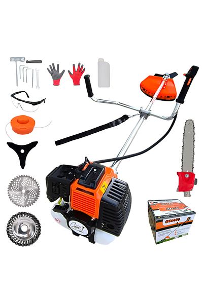 COBI SMART® German Technology petrol brushcutter package, 6 HP, 4.4 kW, accessories included - COBI SMART®