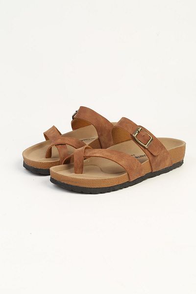 Pierre Cardin Tan γυναικείες παντόφλες PC-7547