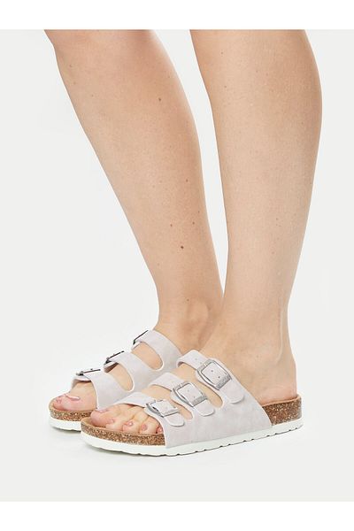 CRUZ Women's Flip-flops gray CRUZ-CR192185 1026 ASH