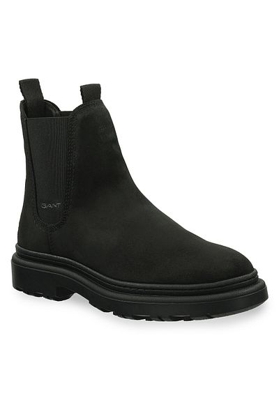 Gant Ghete Chelsea negre pentru femei GANT-29553800 G00 BLACK