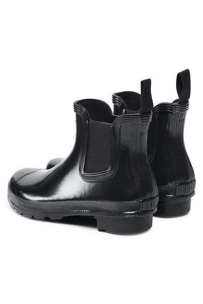 Hunter Ghete Wellington pentru femei negre HUNTER-WFS2078RGL BLACK