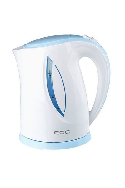 ECG Fierbător electric ECG RK 1758 albastru, 1,7 L, 2000 W, plastic de calitate fără BPA