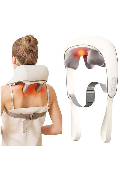 Toybox Naipo Mini Kneading Neck Massager Shoulder And Neck Hot Compress Massager Trapezius Massage Free Han