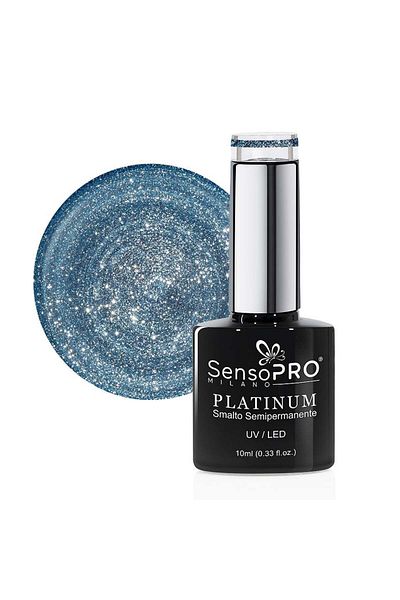 SensoPRO Milano Oja semipermanentă Platinum SensoPRO Milano 10ml, Strălucire fluture #06