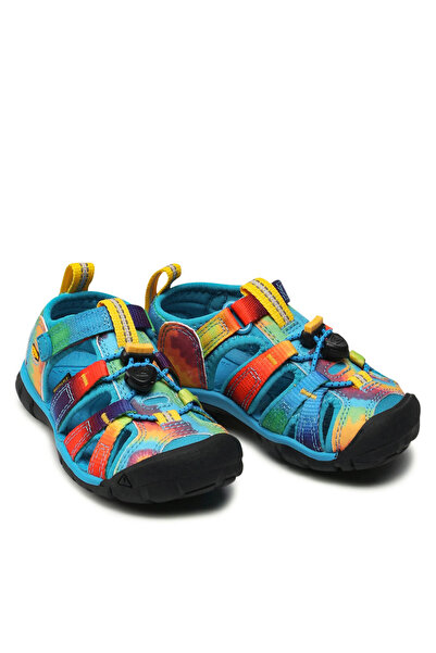 Keen Boy Sandals blue KEEN-1025133 SEACAMP II CNX VIVID BLUE/ORIGINAL TIE DYE