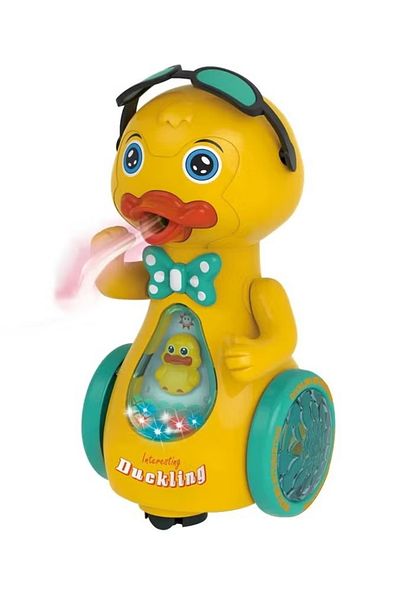 Toy Box Treasures Musical Duckling Toy - Toddler Toys Walking Flapping Dancing Fun