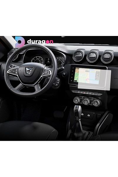 Dacia Navigation Protection Film Dacia Duster 2021-2023, Duragon, Matte silicone, installation kit