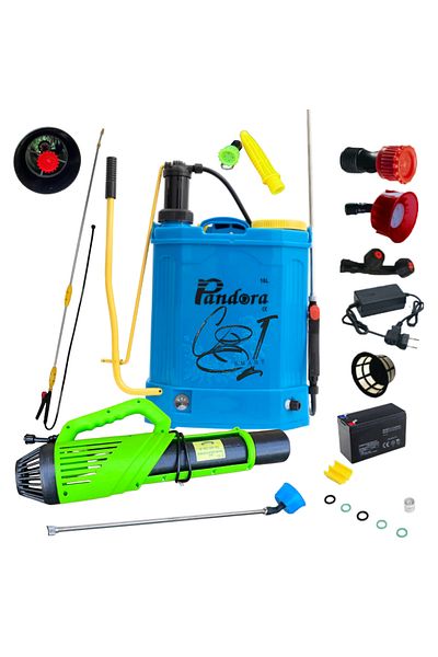 COBI SMART® 2-in-1 electric and manual sprinkler pump package 16 L, 5.5 Bar, accessories included - COBI SMART®