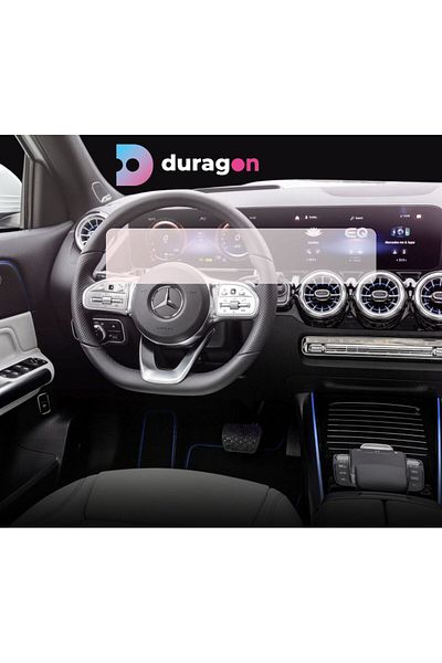 MERCEDES Duragon navigation and dashboard clock protection film, for Mercedes Benz EQA 2021-2023, matte, kit