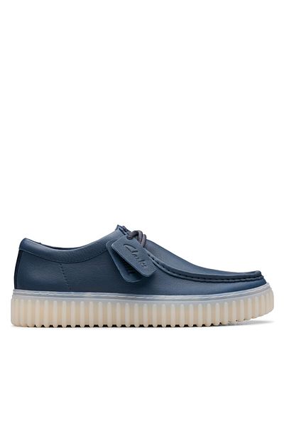 CLARKS Pantofi joși bărbătești albaștri CLARKS-26176216 538 PIELE BLEUMARINĂ