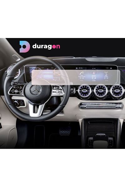 MERCEDES Duragon navigation display protection film, for Mercedes Benz B-Class (W247) 2018-2022, matte, kit