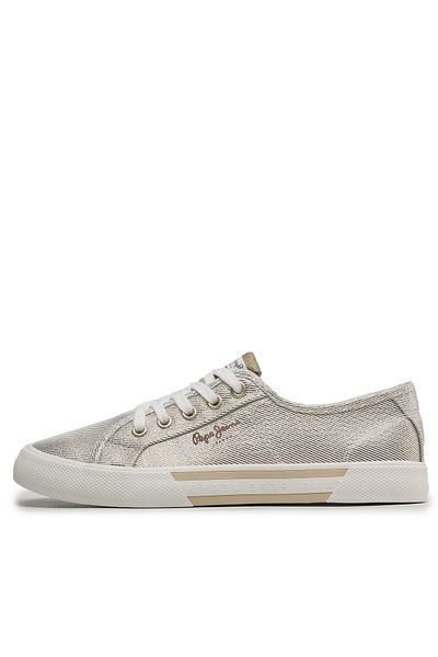 Pepe Jeans Teniși aurii pentru femei PEPE JEANS-PLS31439 099 GOLD