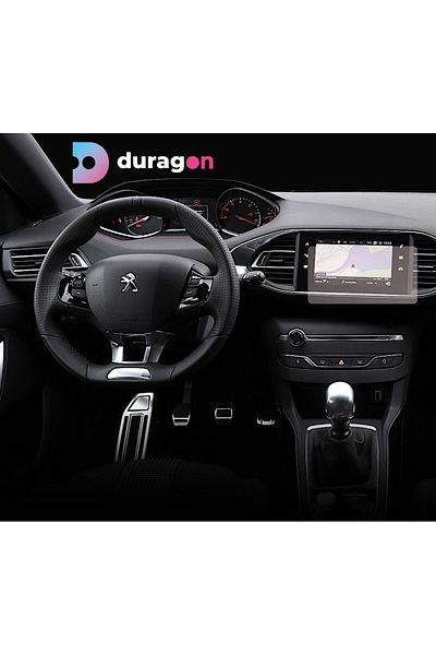 Citroen / Peugeot Display protection film, for Navigation Peugeot 308 5 Doors 2017-2021, made of silicone