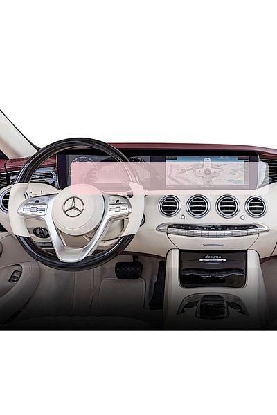 MERCEDES Navigation and dashboard film Duragon, Mercedes Benz S-Class Cabriolet (A217) 2017+, matte, kit