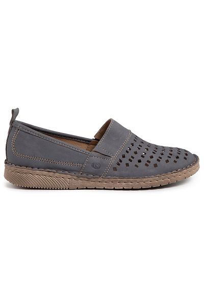 Josef Seibel Women's gray half-shoes JOSEF SEIBEL-71827