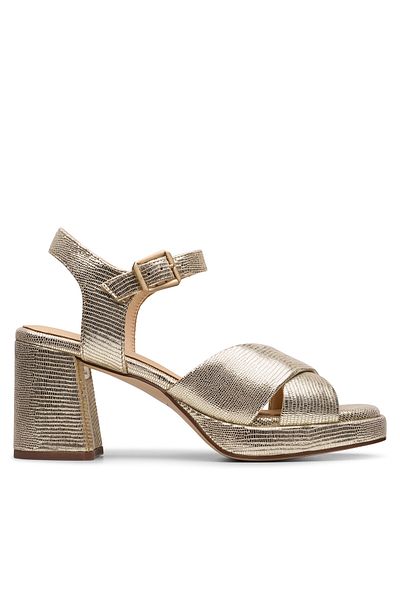 CLARKS Sandale damă aurii CLARKS-26181303 CHAMPAGNE INT