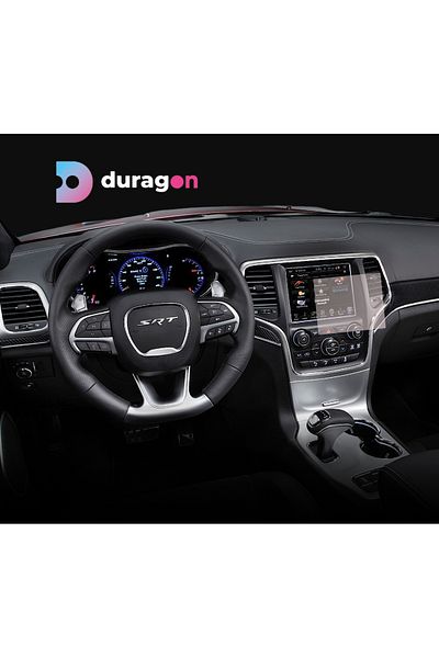 Jeep Duragon navigation display protection film, for Jeep Grand Cherokee SRT 2013-2020, matte, kit