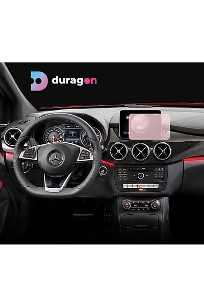 MERCEDES Duragon navigation display protection film, for Mercedes Benz B-Class (W246) 2014-2018, matte, kit