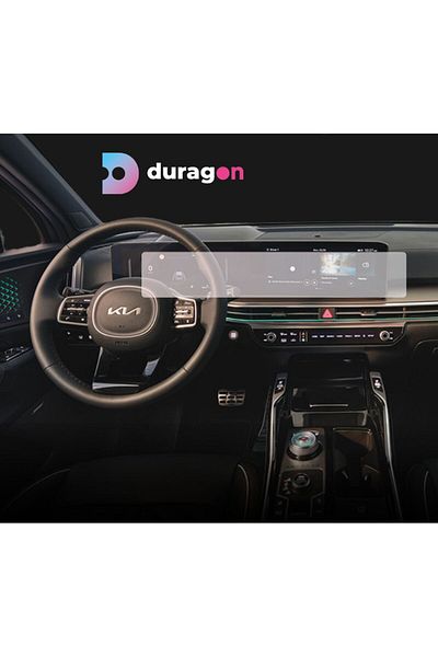 Hyundai / Kia Duragon navigation and dashboard display protection film, for Kia Sorento 2024+, matte, kit