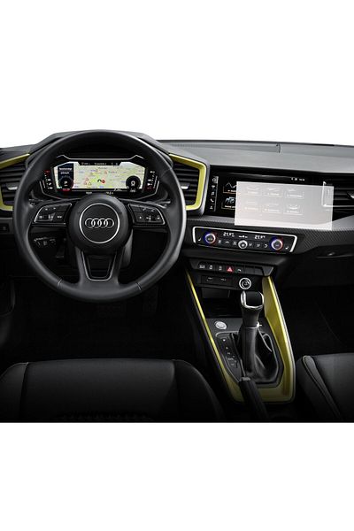 UNIVERSAL CAR Navigation Protection Film Audi A1 Sportback 2018+, Duragon, Matte silicone, installation kit