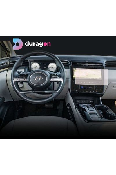 Hyundai Navigation Protection Film Hyundai Tucson (EU) 2023+, Duragon, silicone, installation kit