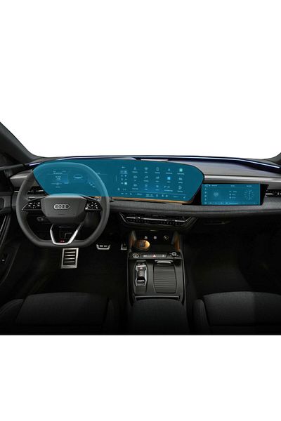 UNIVERSAL CAR Navigation Protection Film Audi A6 Sportback e-tron 2024+, Duragon, silicone, installation kit