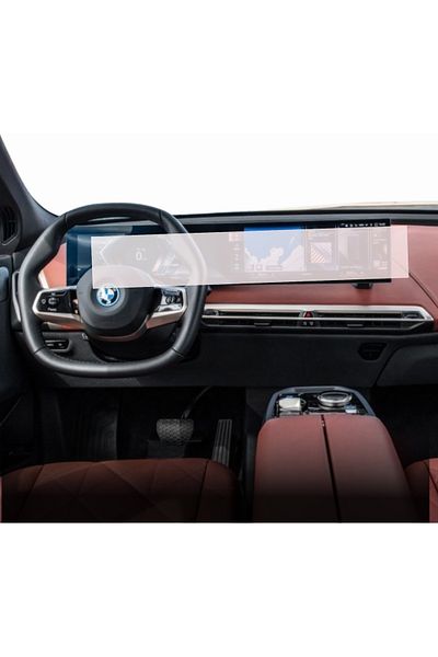 BMW Duragon navigation and dashboard display protection film, for BMW iX 2021+, matte, kit