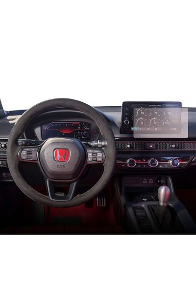 Honda Navigation Protection Film Honda Civic Type R 2022+, Duragon, Matte silicone, installation kit