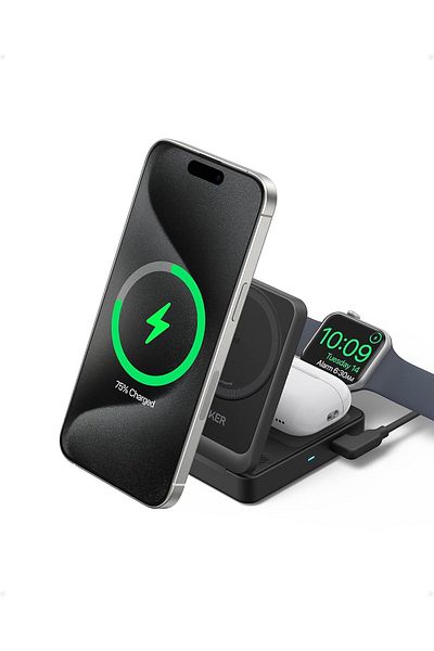 Anker MagGo 3-in-1 Wireless Charging Station