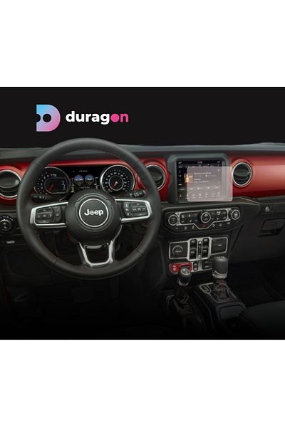 Jeep Navigation Protection Film Jeep Gladiator 2020-2023, Duragon, silicone, installation kit
