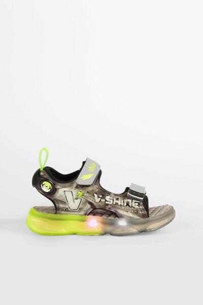 Vicco Felipe Lighted Men's Preschool Gray Sandals