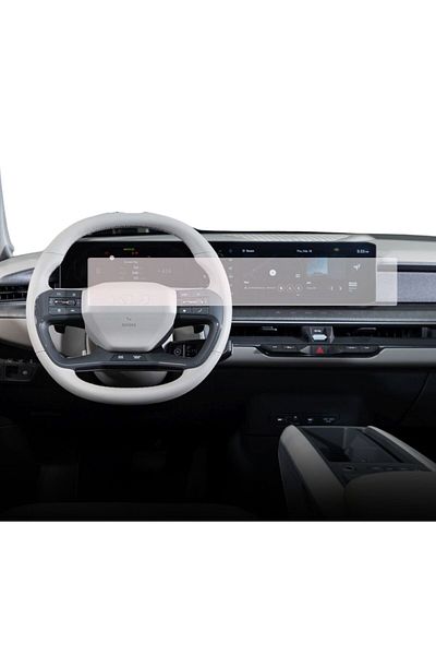 Hyundai / Kia Navigation Protection Film Kia EV9 2023+, Duragon and Dashboards, silicone, installation kit